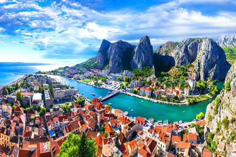 Amazing Sea View Apartment Omis Exterior photo